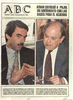 ABC MADRID 18-03-1996 página 1