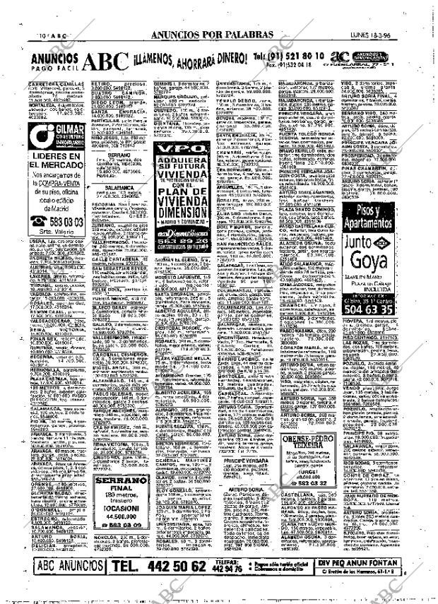 ABC MADRID 18-03-1996 página 110