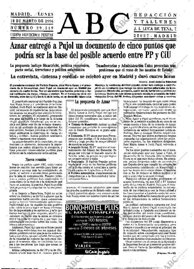 ABC MADRID 18-03-1996 página 13