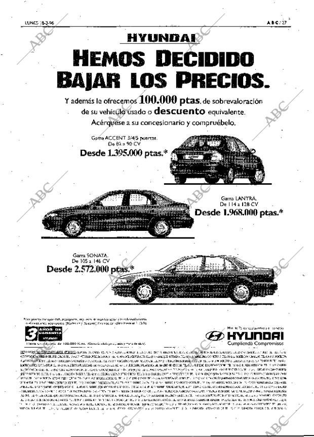 ABC MADRID 18-03-1996 página 27
