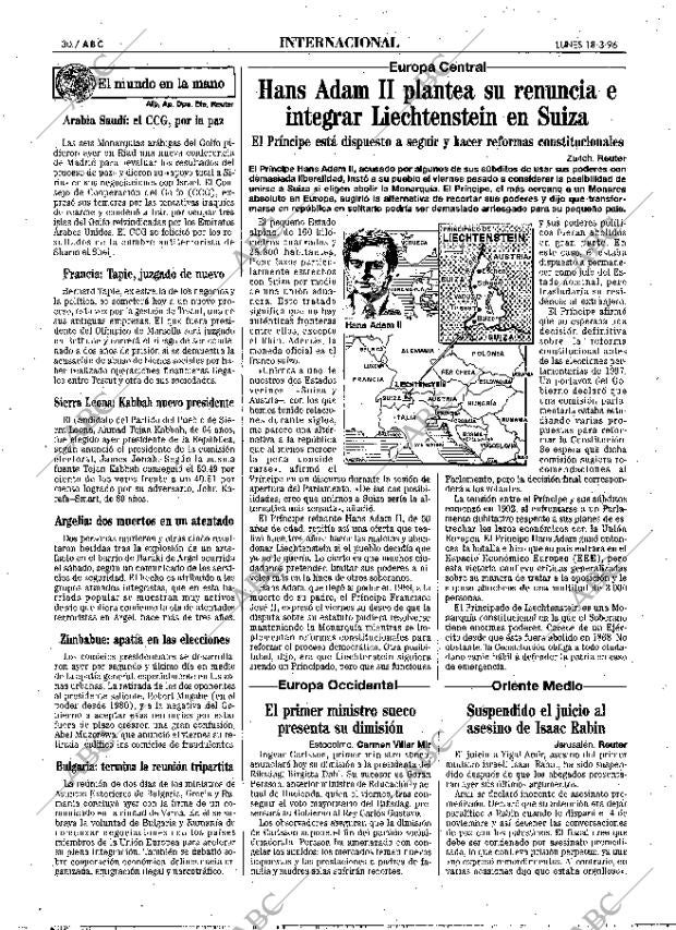 ABC MADRID 18-03-1996 página 30