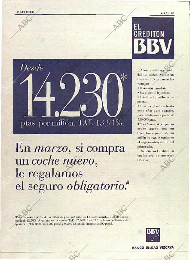 ABC MADRID 18-03-1996 página 33
