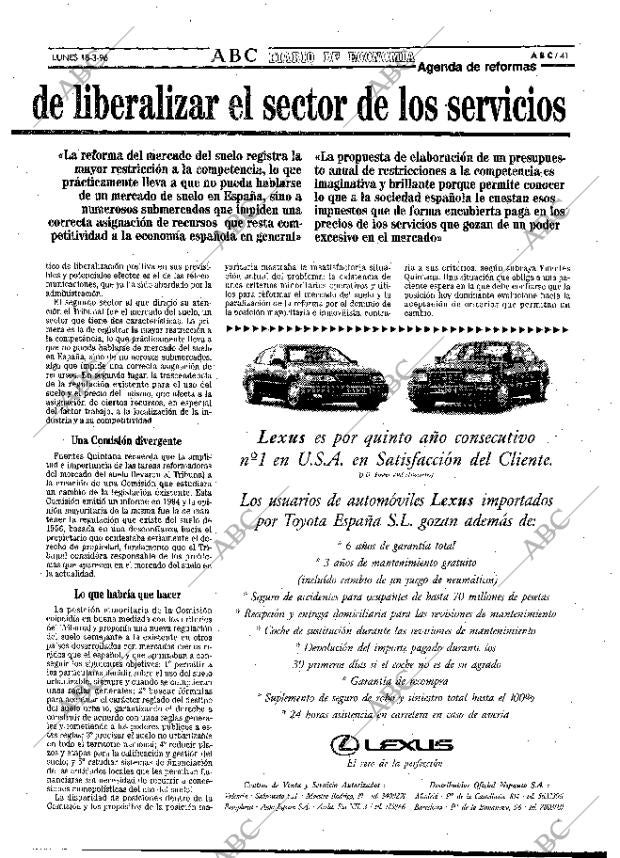 ABC MADRID 18-03-1996 página 41