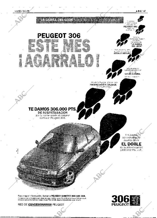 ABC MADRID 18-03-1996 página 47