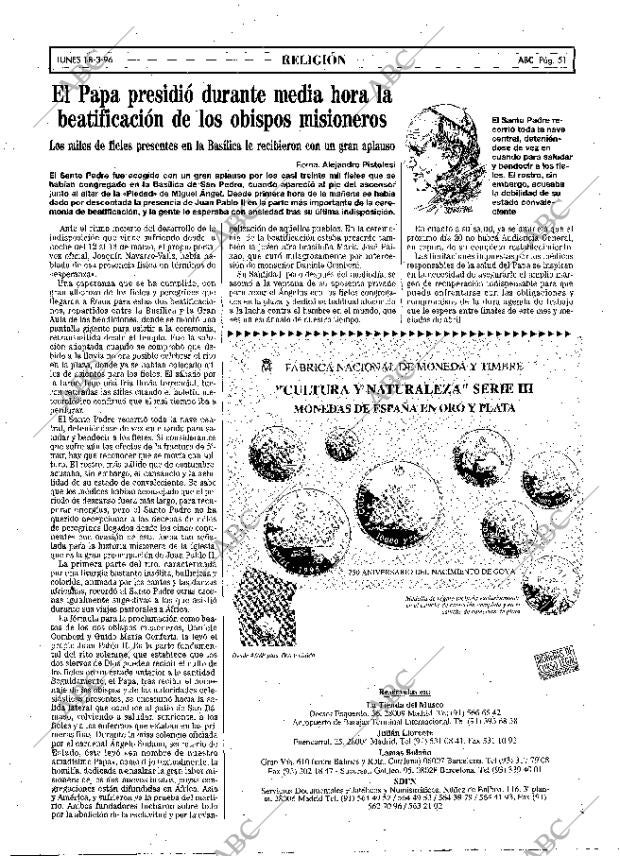 ABC MADRID 18-03-1996 página 51