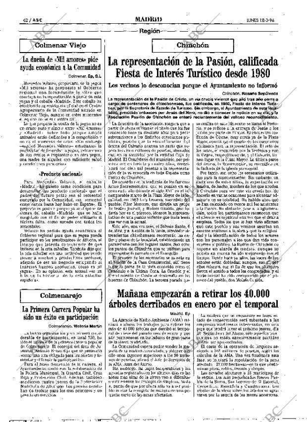 ABC MADRID 18-03-1996 página 62