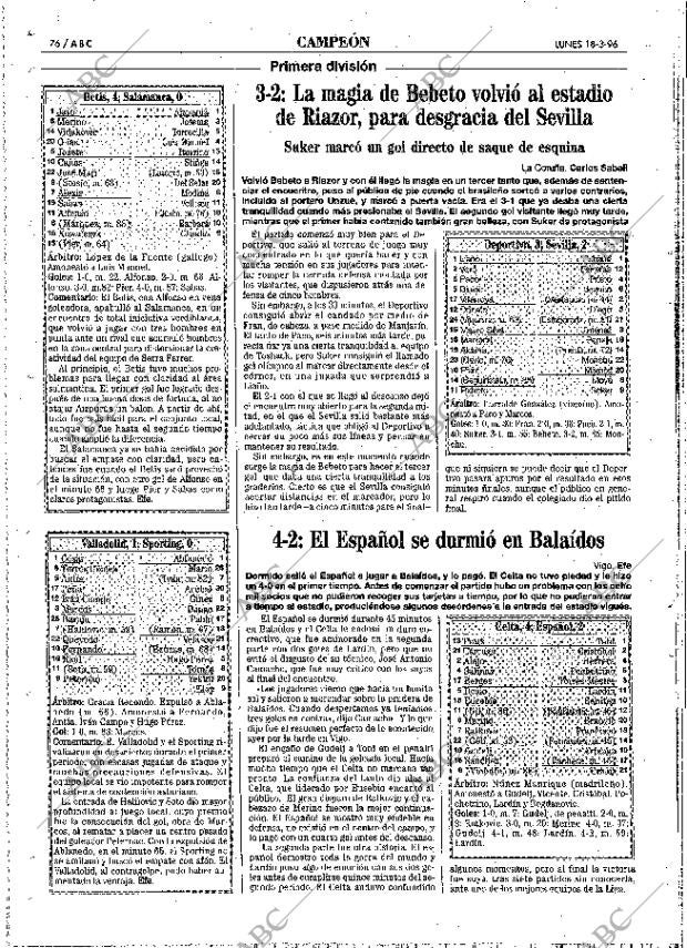 ABC MADRID 18-03-1996 página 76