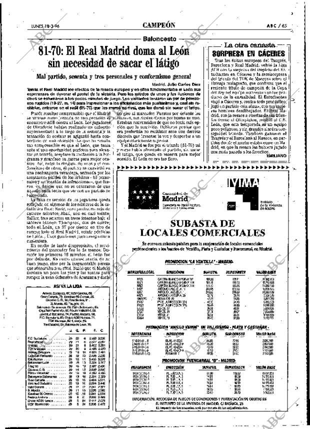 ABC MADRID 18-03-1996 página 85