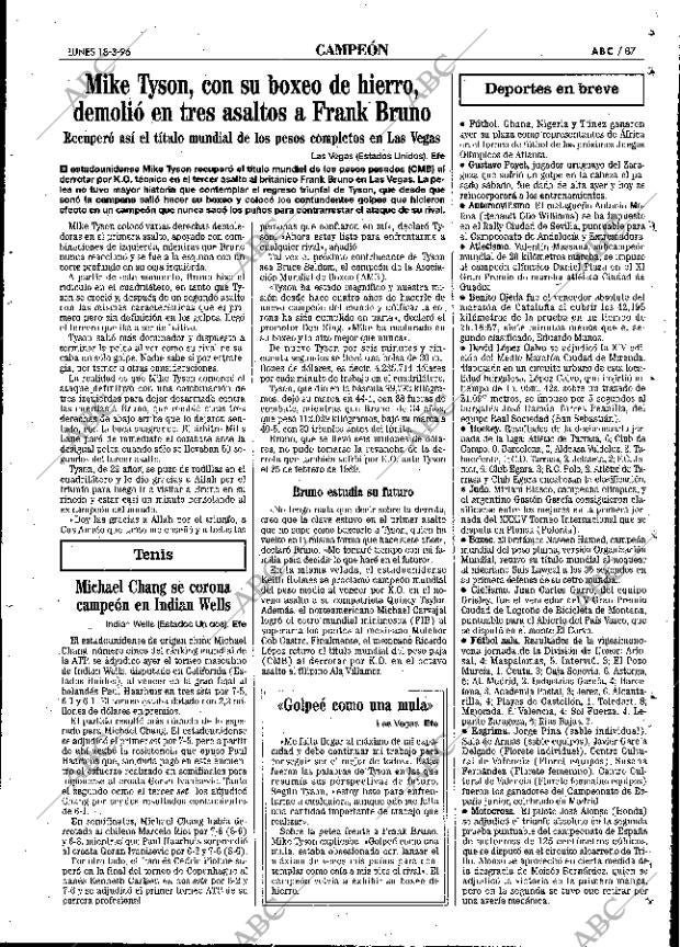 ABC MADRID 18-03-1996 página 87