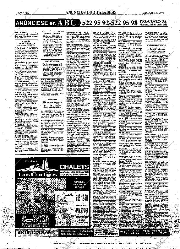 ABC MADRID 20-03-1996 página 100
