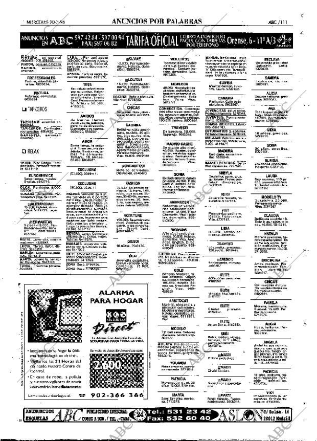 ABC MADRID 20-03-1996 página 111