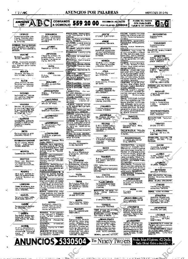 ABC MADRID 20-03-1996 página 112