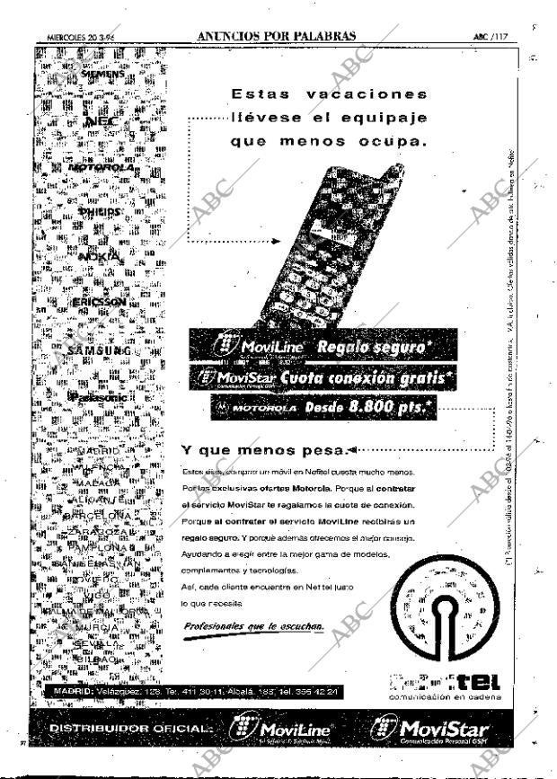 ABC MADRID 20-03-1996 página 117
