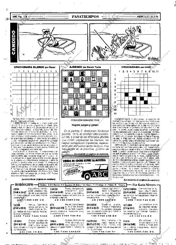 ABC MADRID 20-03-1996 página 118