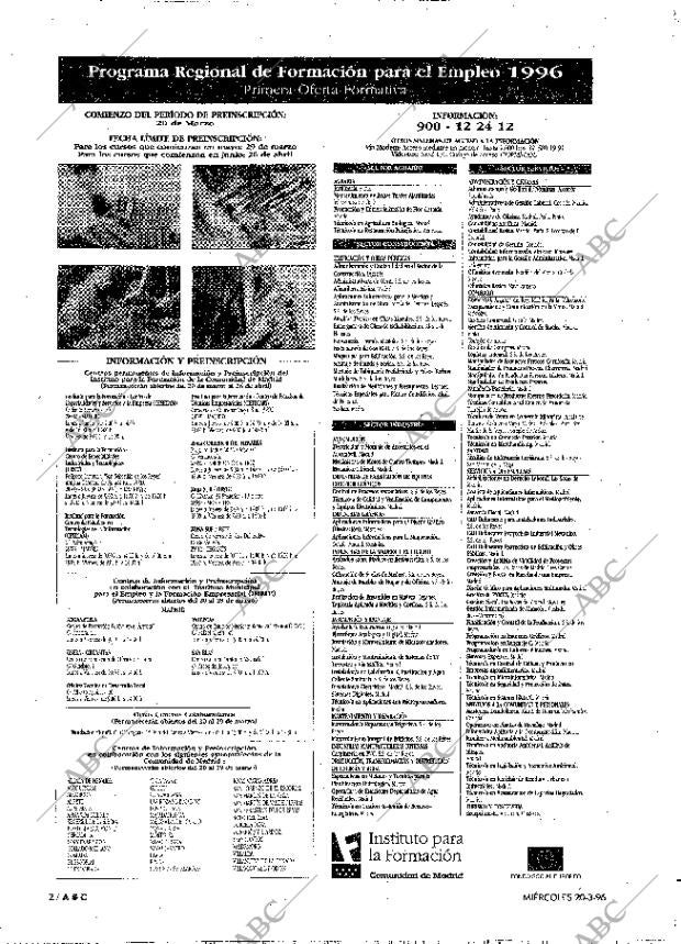 ABC MADRID 20-03-1996 página 2