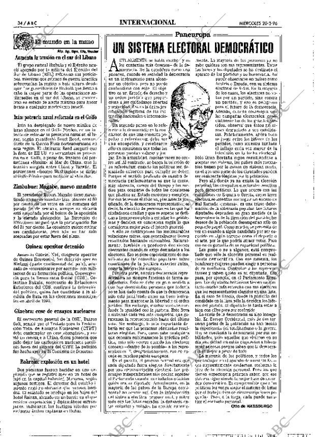 ABC MADRID 20-03-1996 página 34
