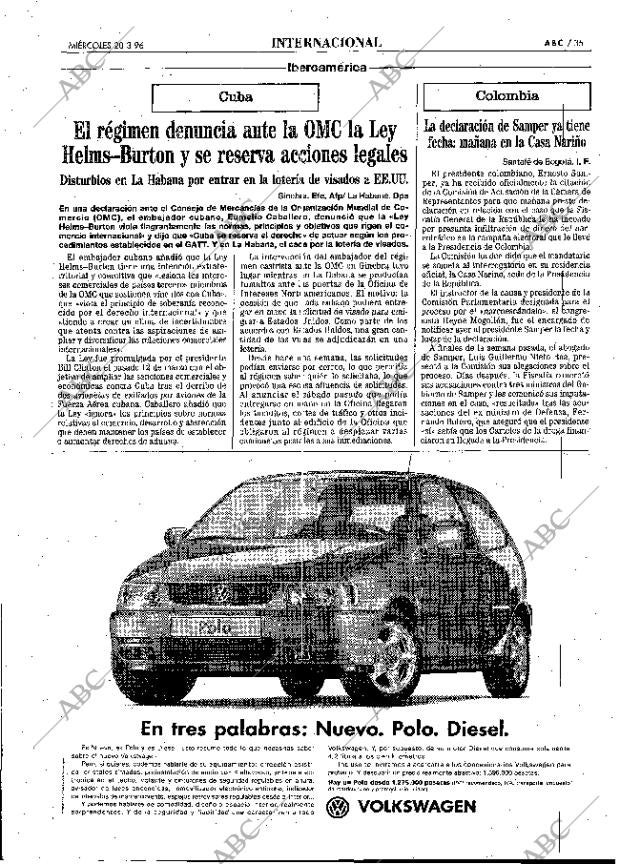 ABC MADRID 20-03-1996 página 35