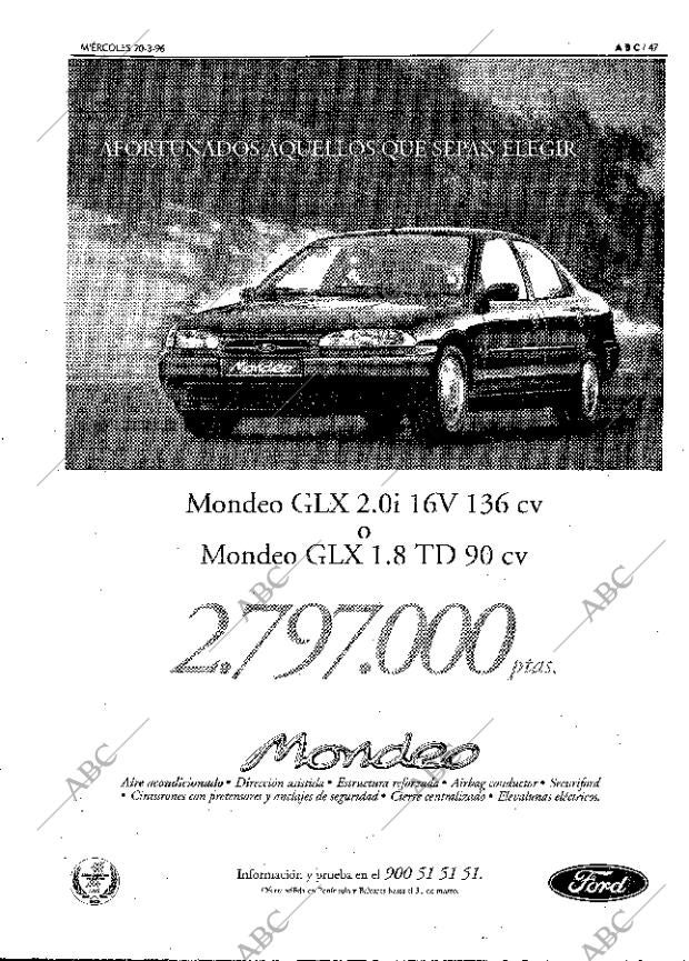 ABC MADRID 20-03-1996 página 47