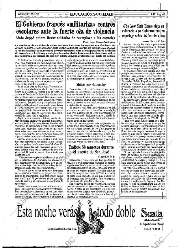 ABC MADRID 20-03-1996 página 49