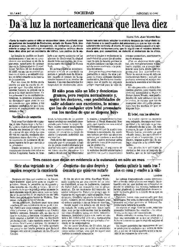 ABC MADRID 20-03-1996 página 50
