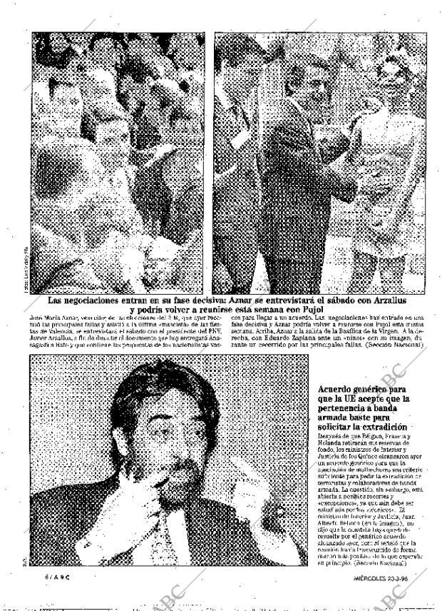 ABC MADRID 20-03-1996 página 6
