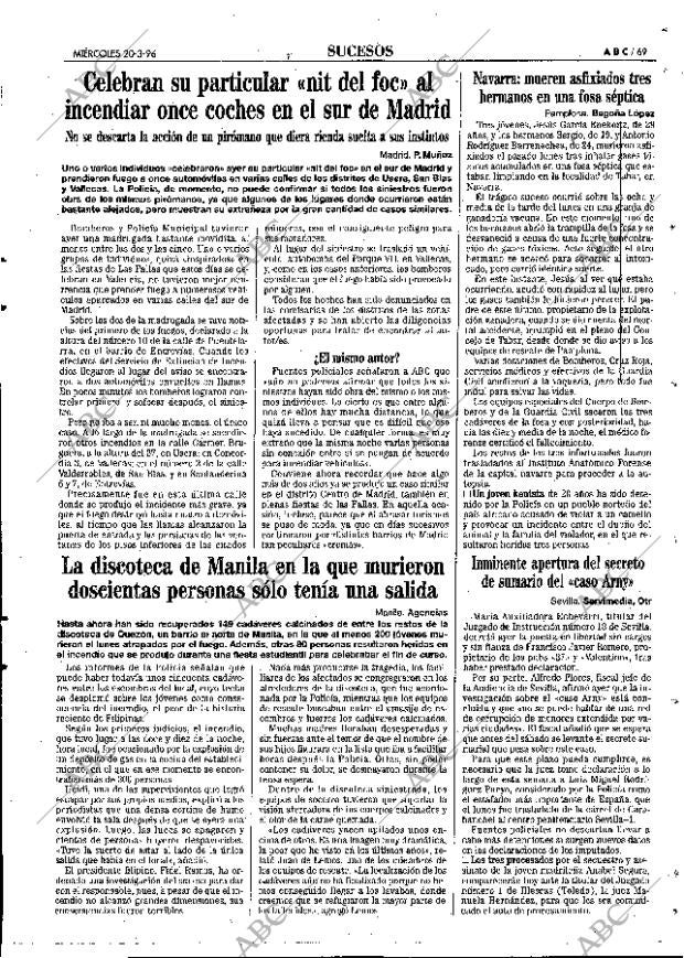 ABC MADRID 20-03-1996 página 69