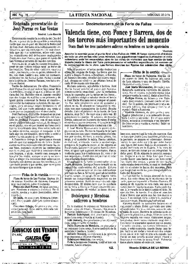 ABC MADRID 20-03-1996 página 78