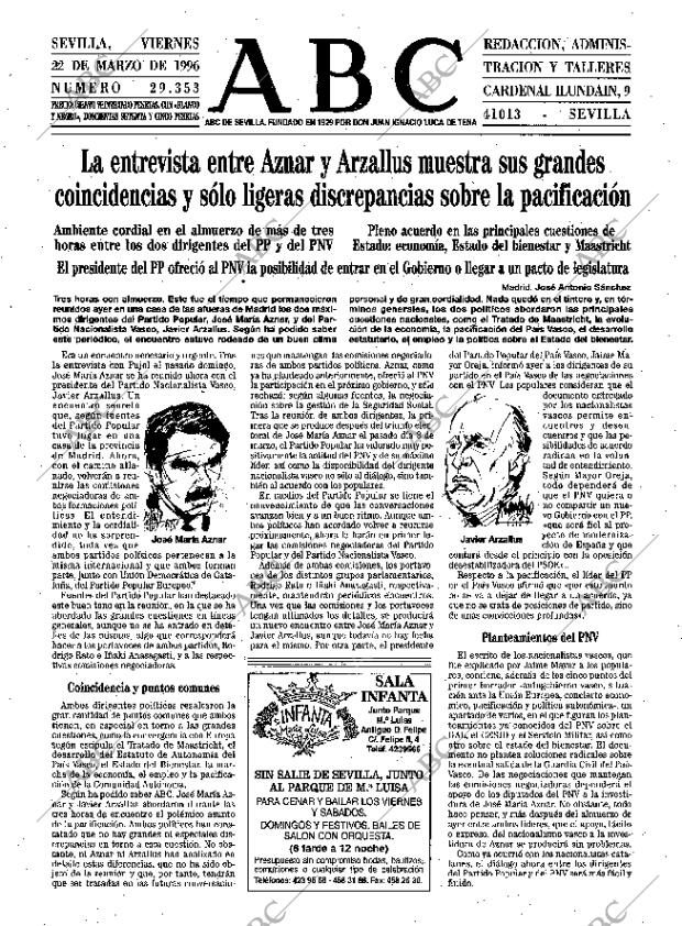 ABC SEVILLA 22-03-1996 página 15