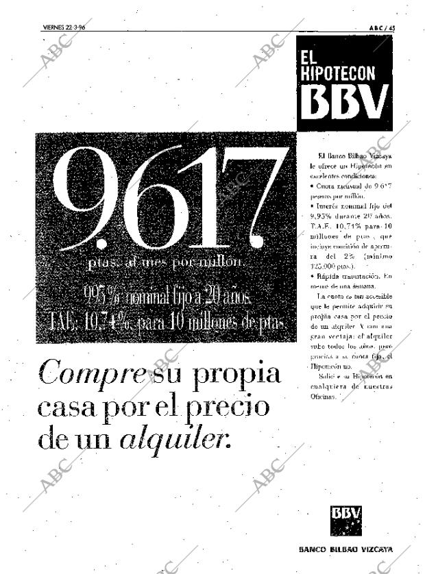 ABC SEVILLA 22-03-1996 página 45