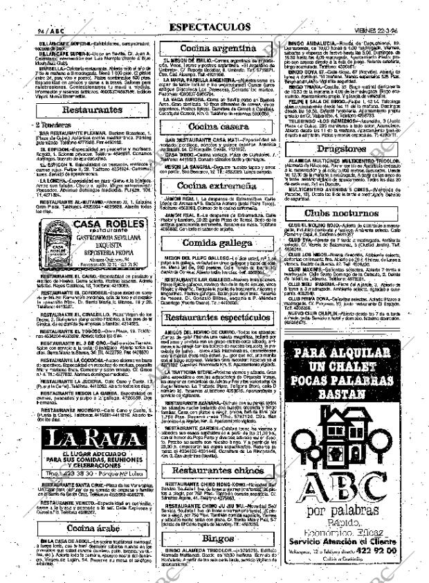 ABC SEVILLA 22-03-1996 página 94