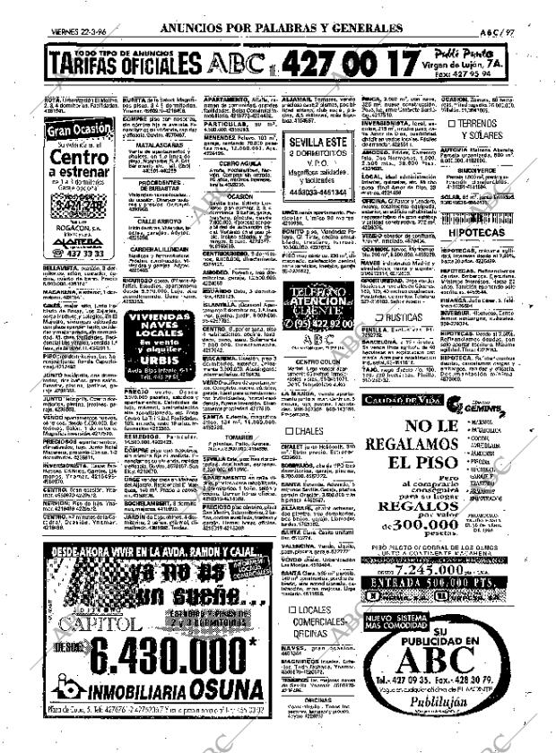 ABC SEVILLA 22-03-1996 página 97