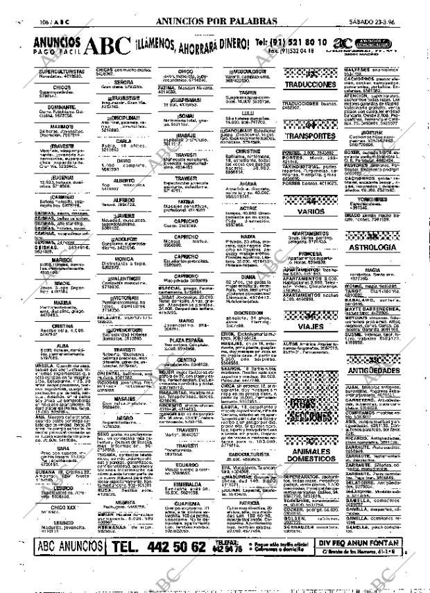 ABC MADRID 23-03-1996 página 106