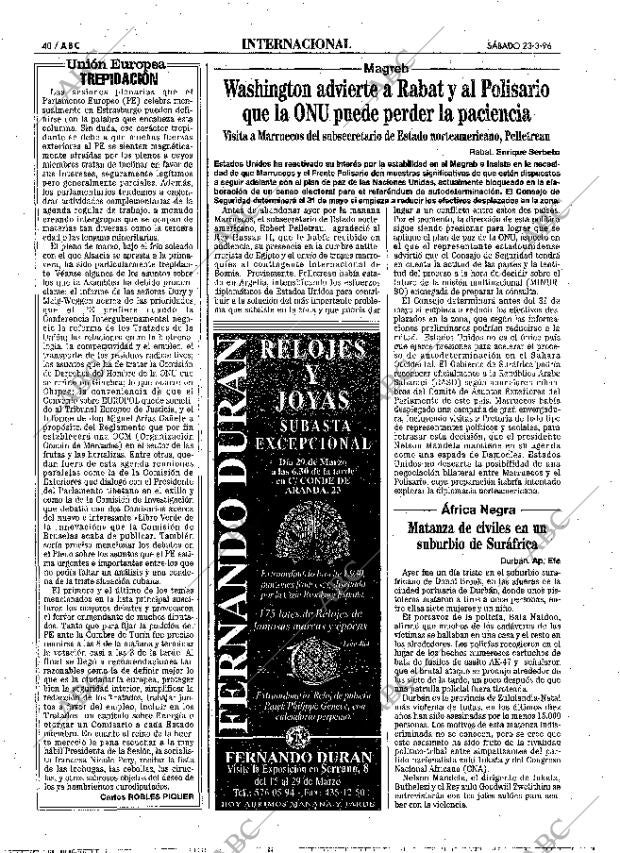 ABC MADRID 23-03-1996 página 40