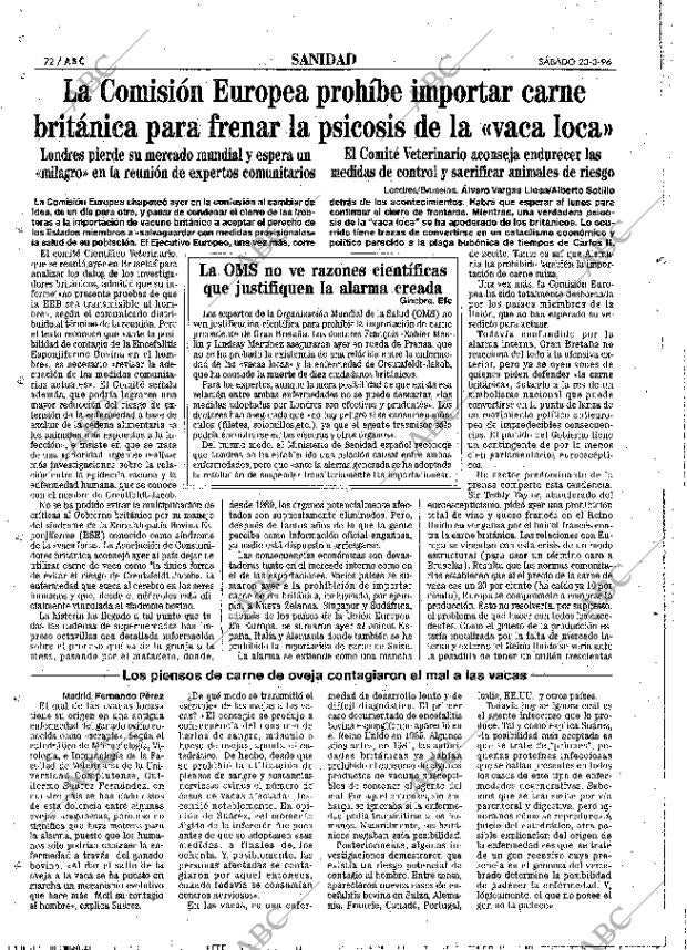 ABC MADRID 23-03-1996 página 72