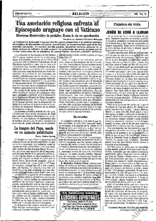 ABC MADRID 23-03-1996 página 75