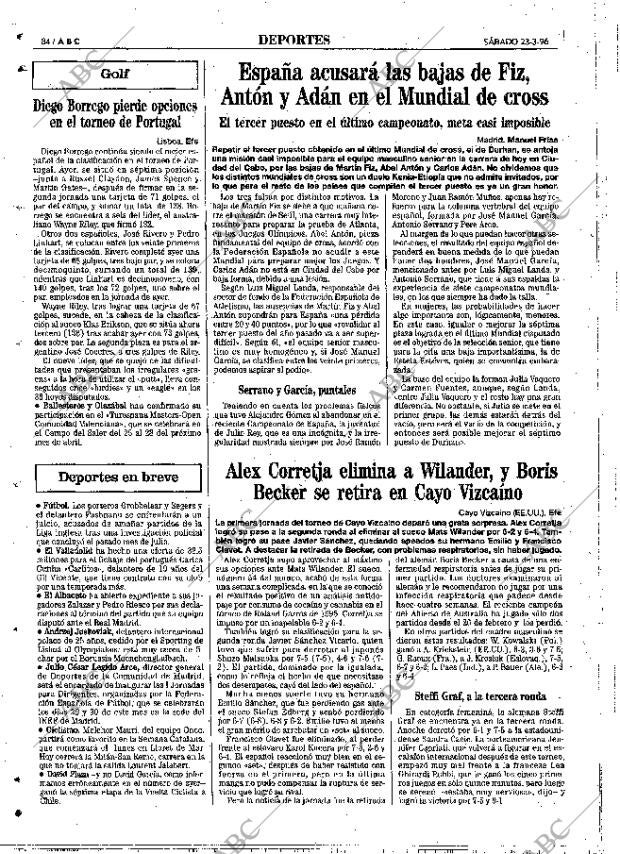 ABC MADRID 23-03-1996 página 84