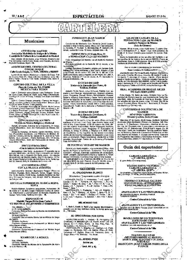 ABC MADRID 23-03-1996 página 88