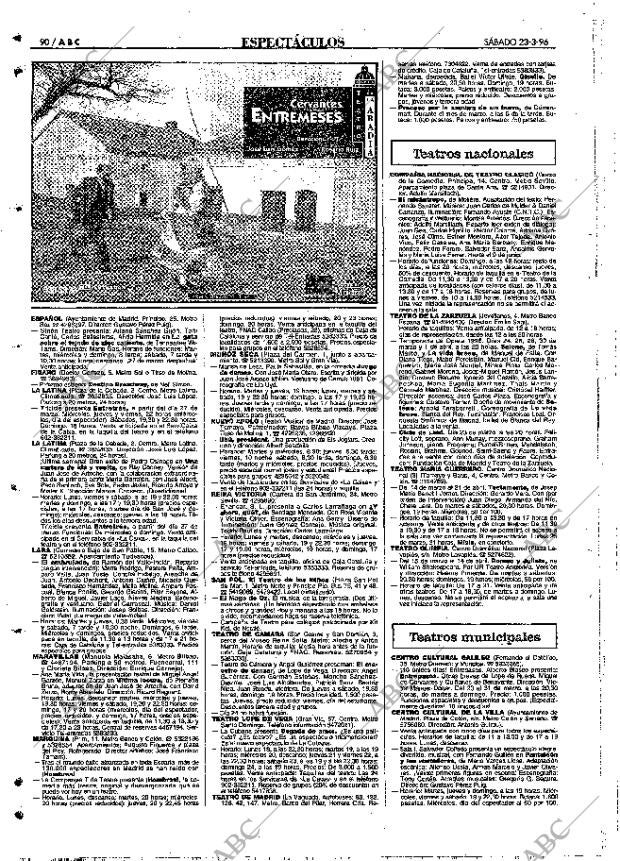 ABC MADRID 23-03-1996 página 90