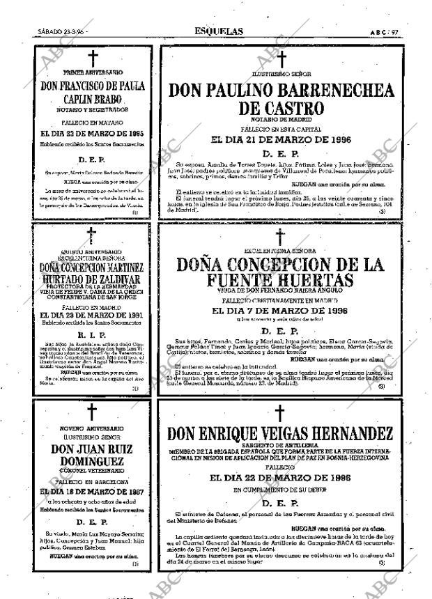 ABC MADRID 23-03-1996 página 97