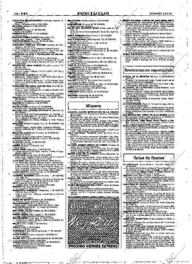 ABC MADRID 24-03-1996 página 104