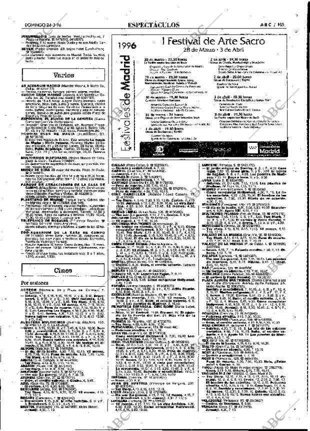 ABC MADRID 24-03-1996 página 105