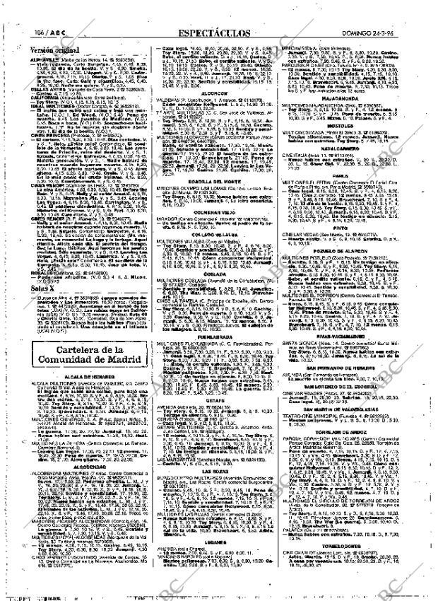 ABC MADRID 24-03-1996 página 106