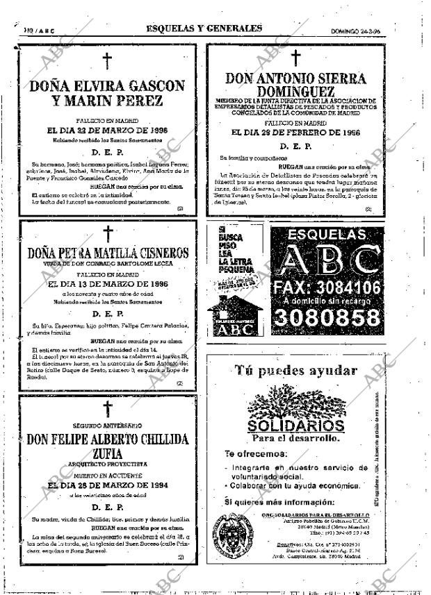 ABC MADRID 24-03-1996 página 110