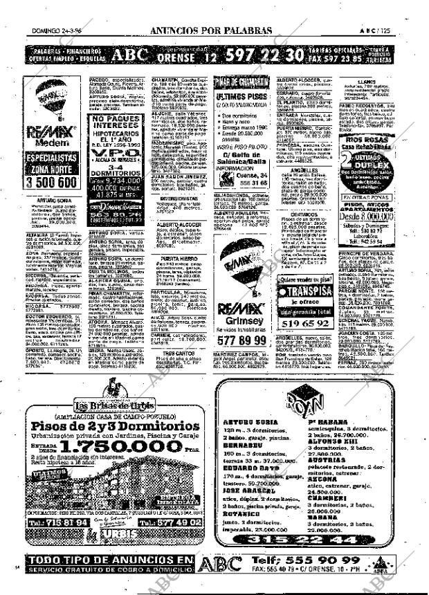 ABC MADRID 24-03-1996 página 125