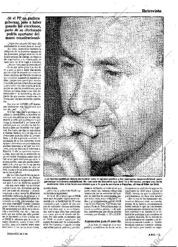 ABC MADRID 24-03-1996 página 13
