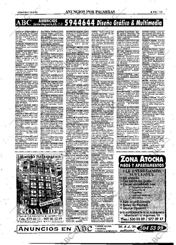 ABC MADRID 24-03-1996 página 131