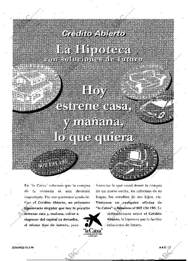 ABC MADRID 24-03-1996 página 17