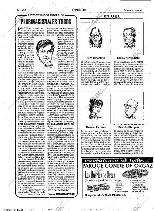 ABC MADRID 24-03-1996 página 24