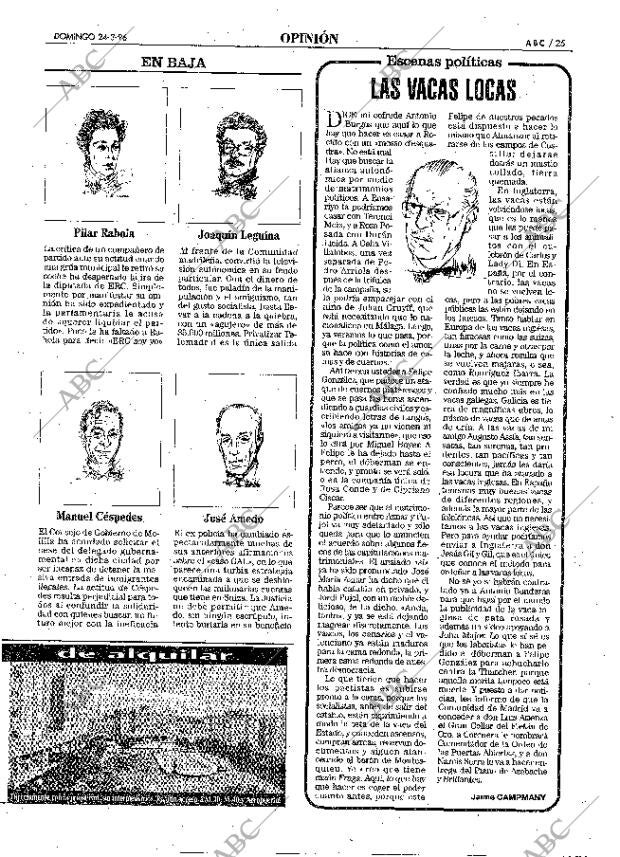 ABC MADRID 24-03-1996 página 25