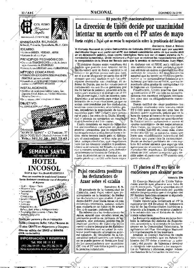 ABC MADRID 24-03-1996 página 30